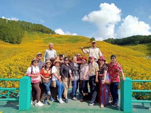 ภาพประทับใจ ทุ่งบัวตอง ดอยแม่อูคอ จังหวัดแม่ฮ่องสอน