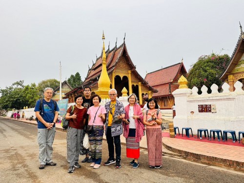 ภาพประทับหลวงพระบางประเทศลาว