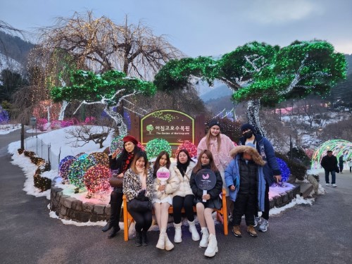 ภาพประทับใจ เที่ยวเกาหลี Seoul Lightning Festival Snow 3 - 7 Jan 2024