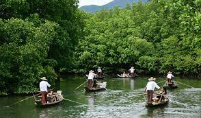 ล่องเรือ กอนโดล่าเมืองไทย บ้านสลักคอก จ.ตราด